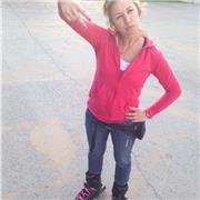 Profesora de patinaje